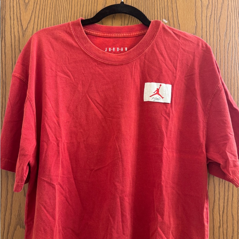 Jordan Loose Fit Red Tee